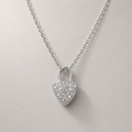 Micro-Pavé Padlock Necklace