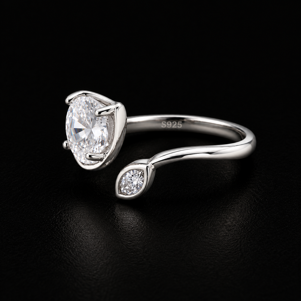 Enchanted Tulip Moonstone Ring