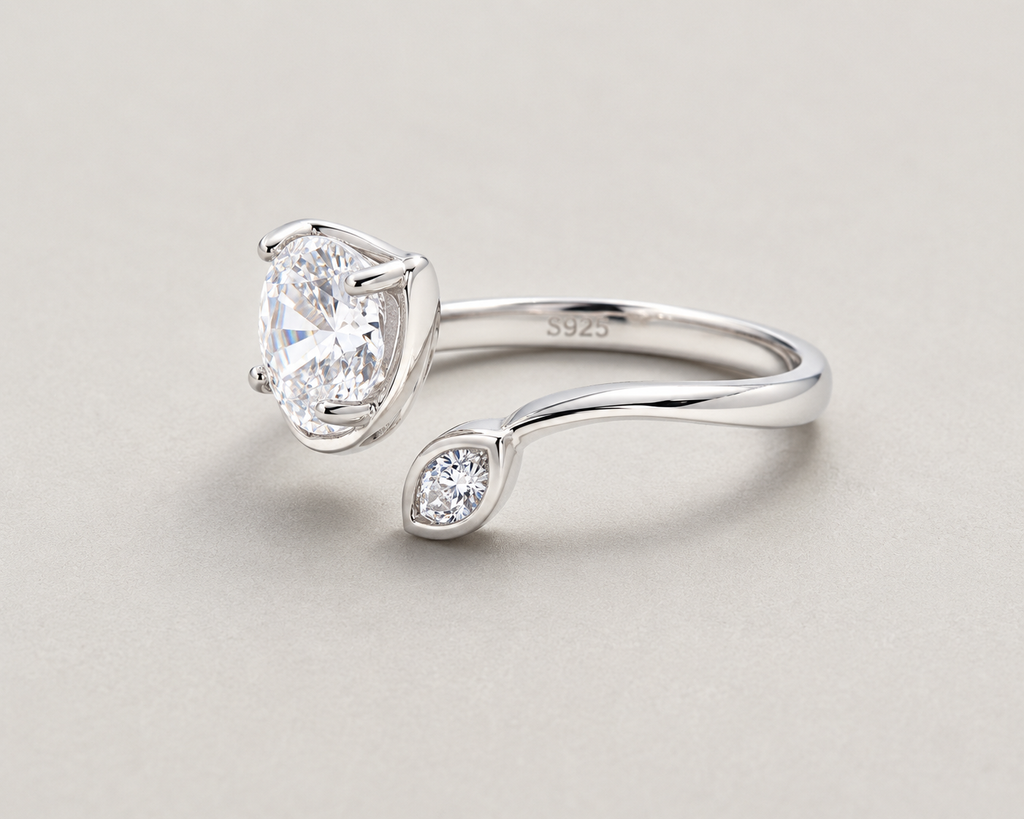 Enchanted Tulip Moonstone Ring