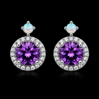 Elegant Alexandrite Studs