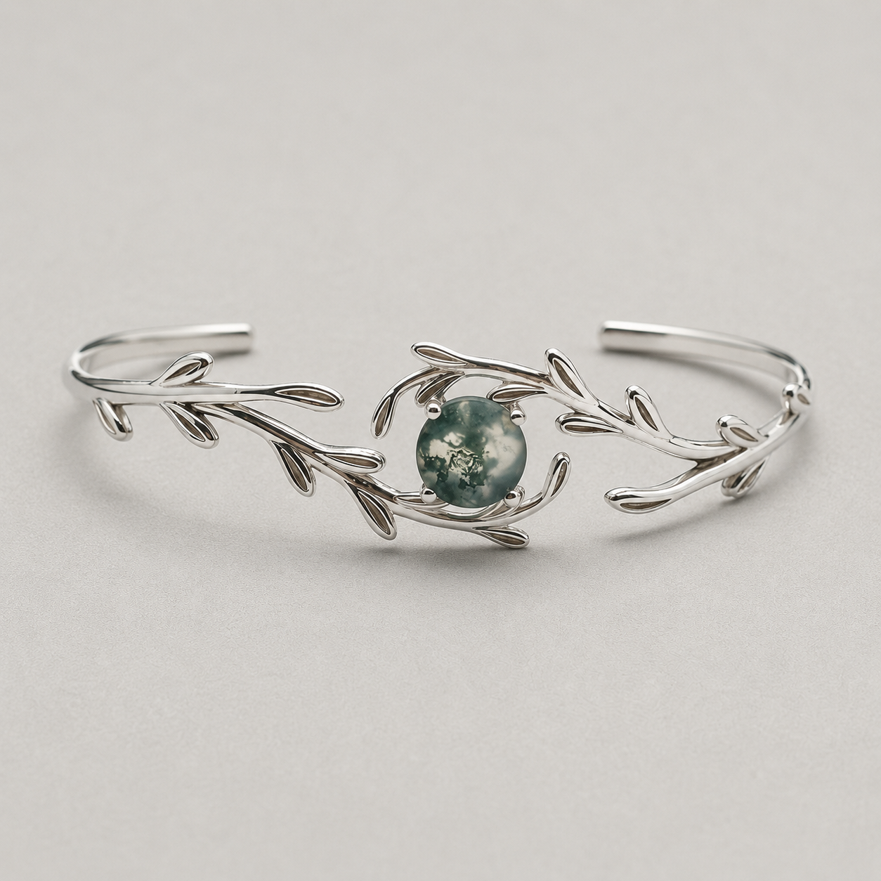 Leaf Branch Cuff Bracelet