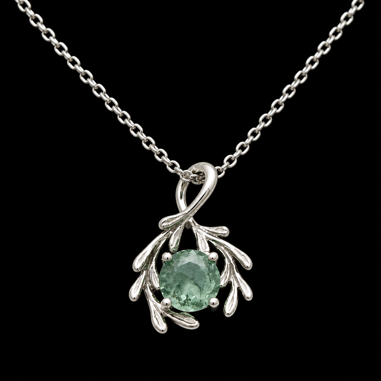 Leafy Branch Necklace