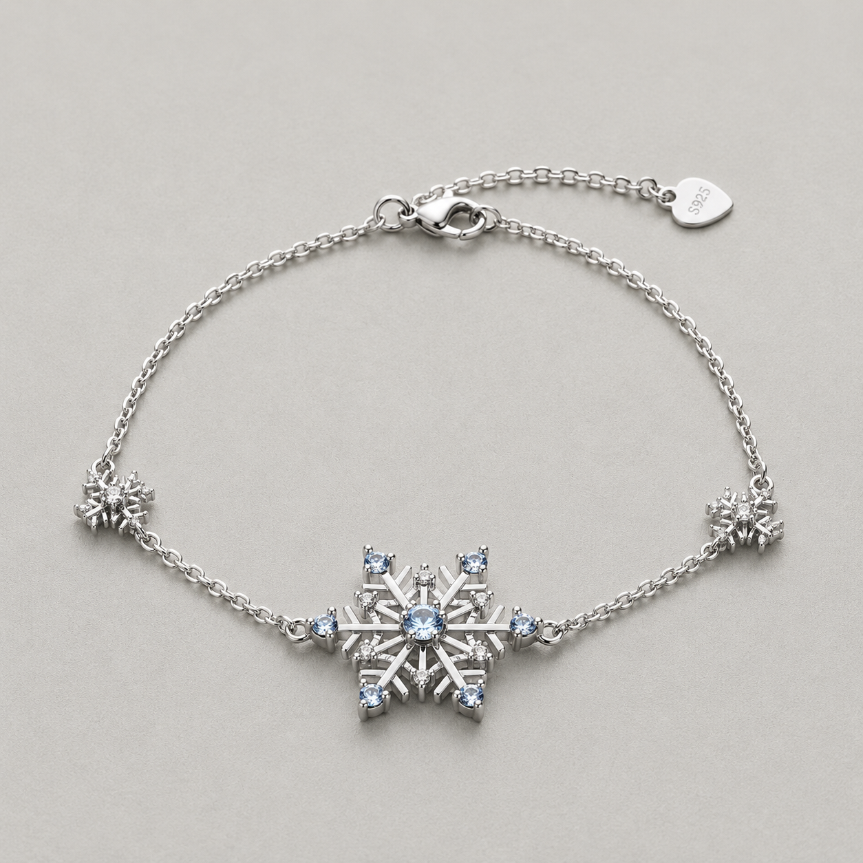 Dazzling Snowflake Bracelet