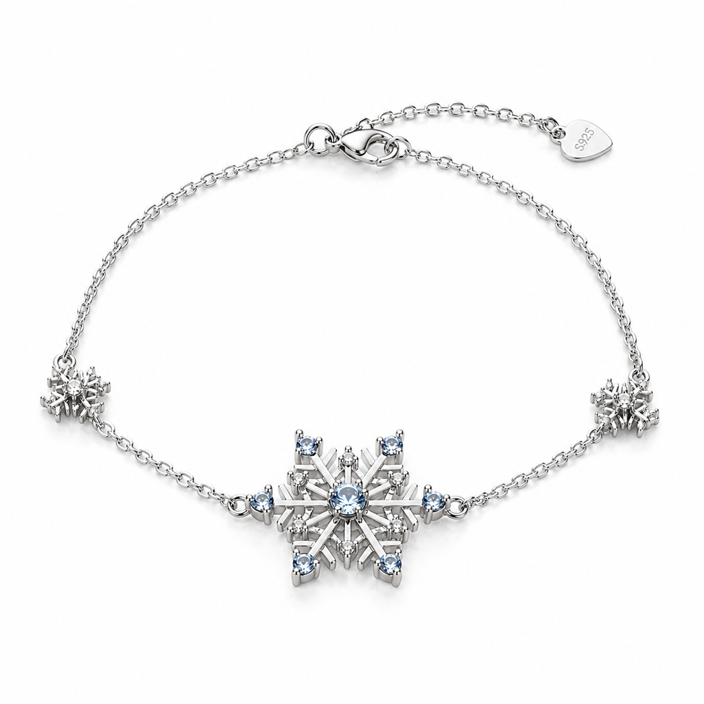 Dazzling Snowflake Bracelet