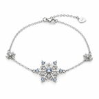 Dazzling Snowflake Bracelet