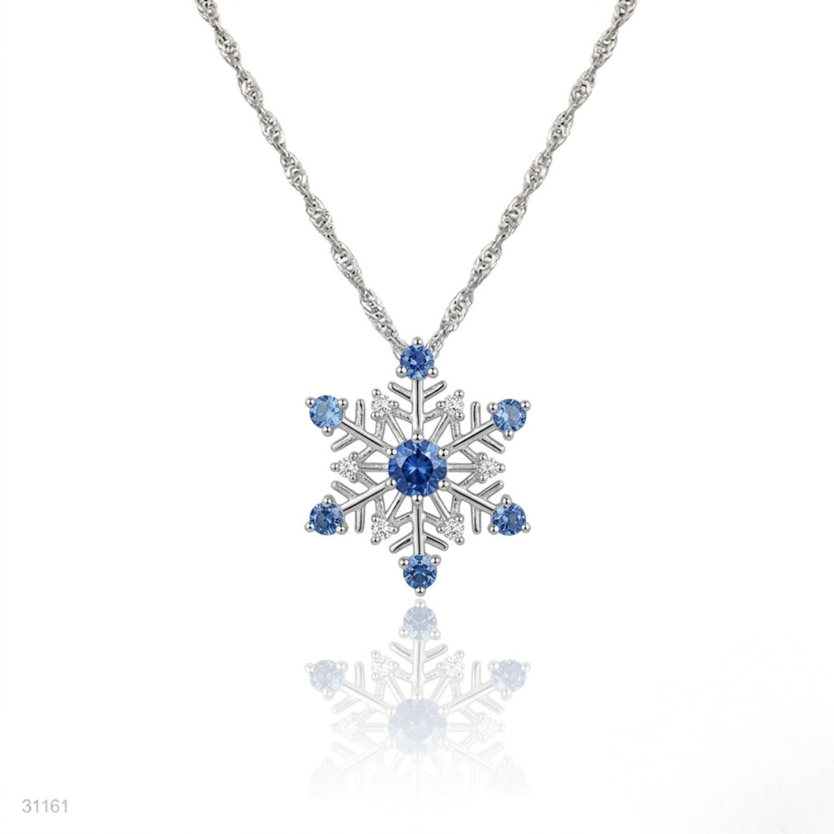 Dazzling Snowflake Necklace