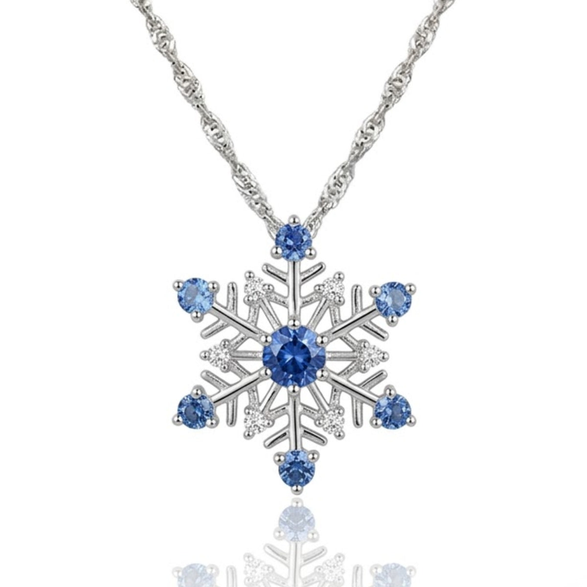 Dazzling Snowflake Necklace