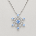 Dazzling Snowflake Necklace