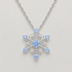 Dazzling Snowflake Necklace