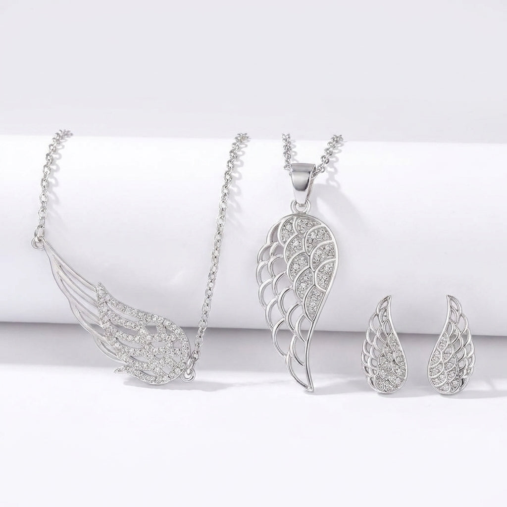 Angel Wing Jewelry Set
