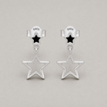 Elite Silver Midnight Star Drops