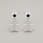 Elite Silver Midnight Star Drops