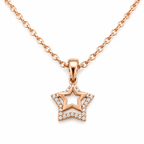 Luxe Interlocking Star Pendant