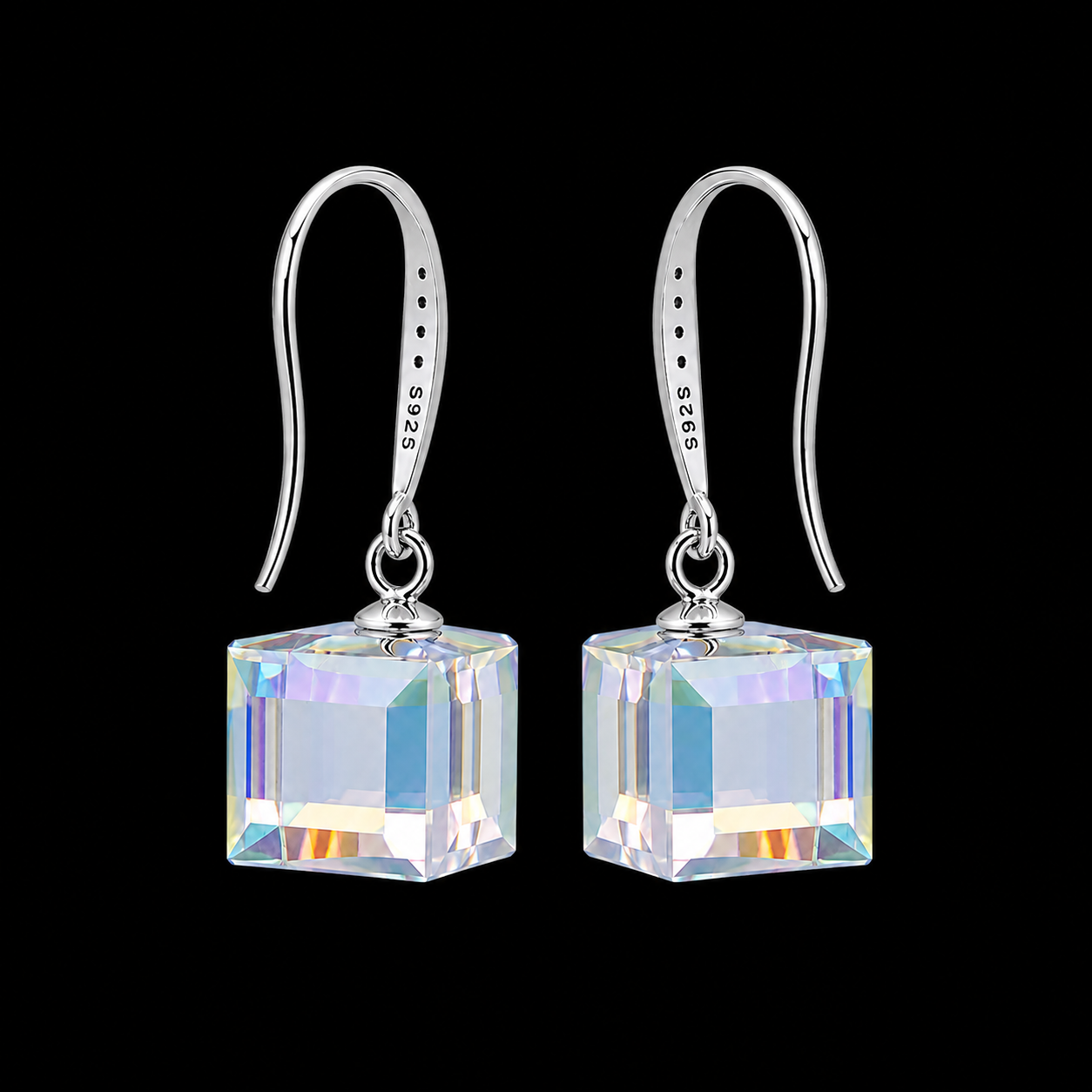 Iridescent Aurora Prism Cubes