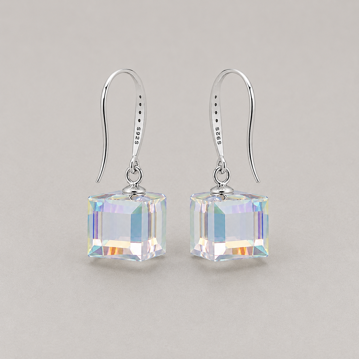 Iridescent Aurora Prism Cubes