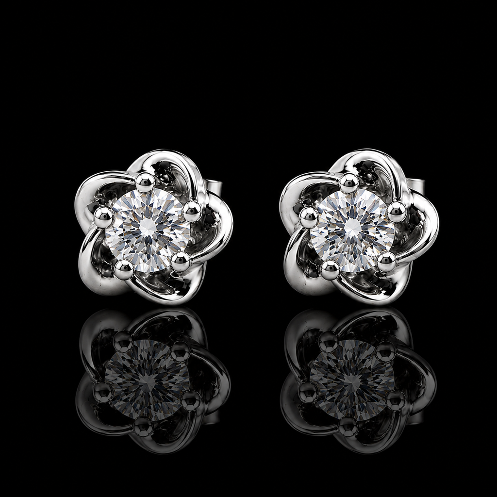 Camellia Blossom Studs