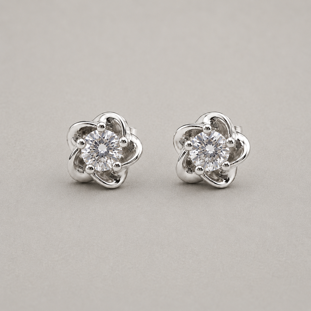 Camellia Blossom Studs