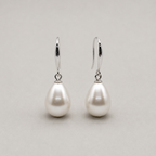 Teardrop Pearl Earrings
