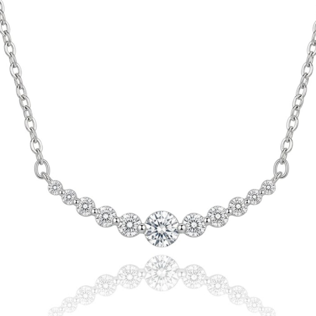 Gradient Crystal "Smile" Jewelry Set