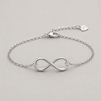 Sleek Minimalist Infinity Bracelet