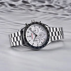 Pagani Design V6 Men’s Watch – VK63 Quartz Chronograph Stainless Steel - PD 1701 - White Dial