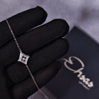Geometric Rhombus Cut-Out Jewelry Set