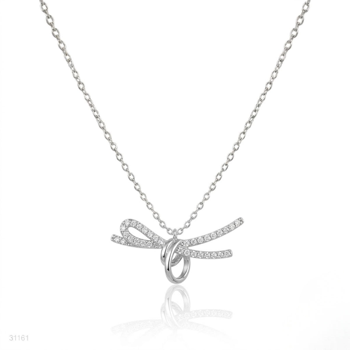 Ribbon Bow Necklace