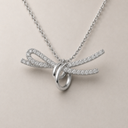 Ribbon Bow Necklace