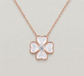Radiant Gold Butterfly Garden Pendant