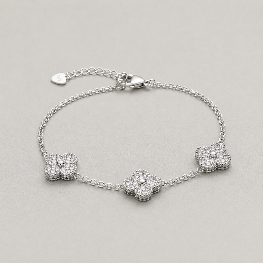 Triple Clover Bracelet