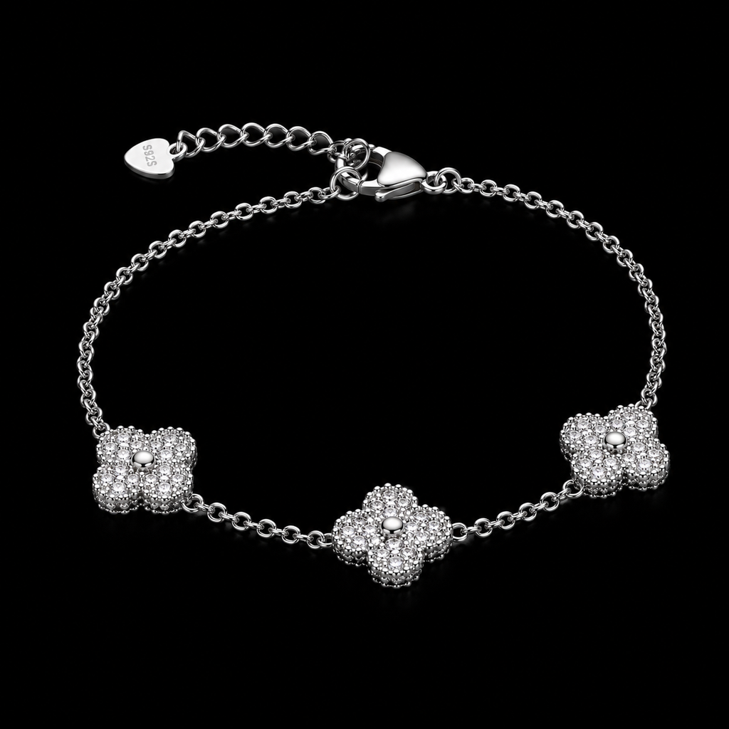 Triple Clover Bracelet