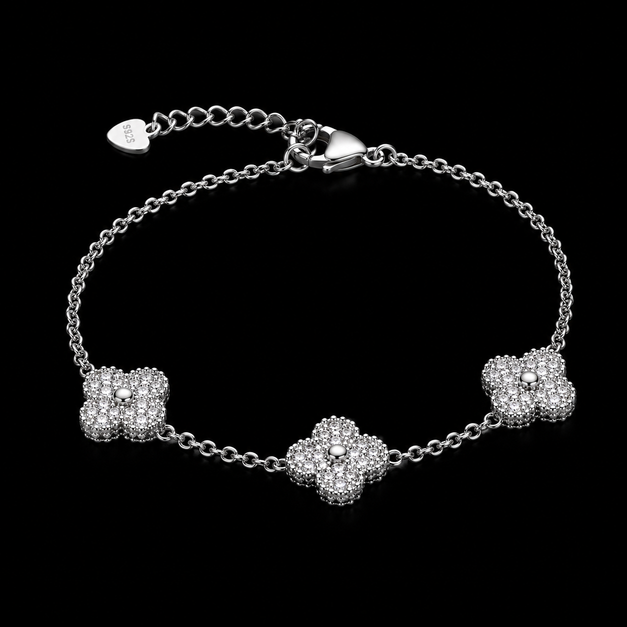 Triple Clover Bracelet