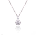 Radiant Silver Shooting Star Necklace – Ethereal Celestial Sparkle