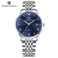 Pagani Design 1759 Men’s Automatic Pilot Watch Stainless Steel – Seiko NH35 Movement, Sapphire Glass & 100M Waterproof Blue Dial