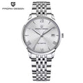 Pagani Design 1759 Men’s Automatic Pilot Watch Stainless Steel – Seiko NH35 Movement, Sapphire Glass & 100M Waterproof White Dial
