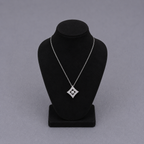 Geometric Rhombus Cut-Out Jewelry Set