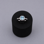 Ice-Blue Zircon Jewelry Set