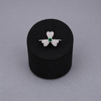 Three-Leaf Clover Jewelry Set Pavé-Set