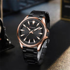 CURREN 8424 Men's Stainless Steel Quartz Wristwatch