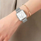 Hannah Martin 1082 Women’s Square Watch – Casual Quartz Wristwatch with Japanese Movement