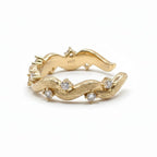 Shimmering Gold Vine Ring
