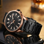 CURREN 8424 Men's Stainless Steel Quartz Wristwatch