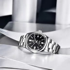 BENYAR 5185 Men’s Automatic Mechanical Classic Black Dial “Oyster Perpetual” Inspired Watch