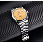 BENYAR 5185 Men’s Automatic Mechanical Stella Yellow Dial “Oyster Perpetual” Inspired Watch