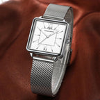 Hannah Martin 1082 Women’s Square Watch – Casual Quartz Wristwatch with Japanese Movement