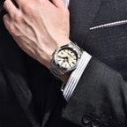 BENYAR 5208 Men’s 40mm Mechanical Watch – Sand Dune Textured Dial
