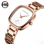Hannah Martin 1251 Women’s Fashion Watch – Stainless Steel, Japan Quartz & Waterproof White Dial