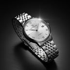 Pagani Design 1759 Men’s Automatic Pilot Watch Stainless Steel – Seiko NH35 Movement, Sapphire Glass & 100M Waterproof White Dial