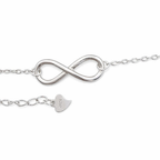 Sleek Minimalist Infinity Bracelet