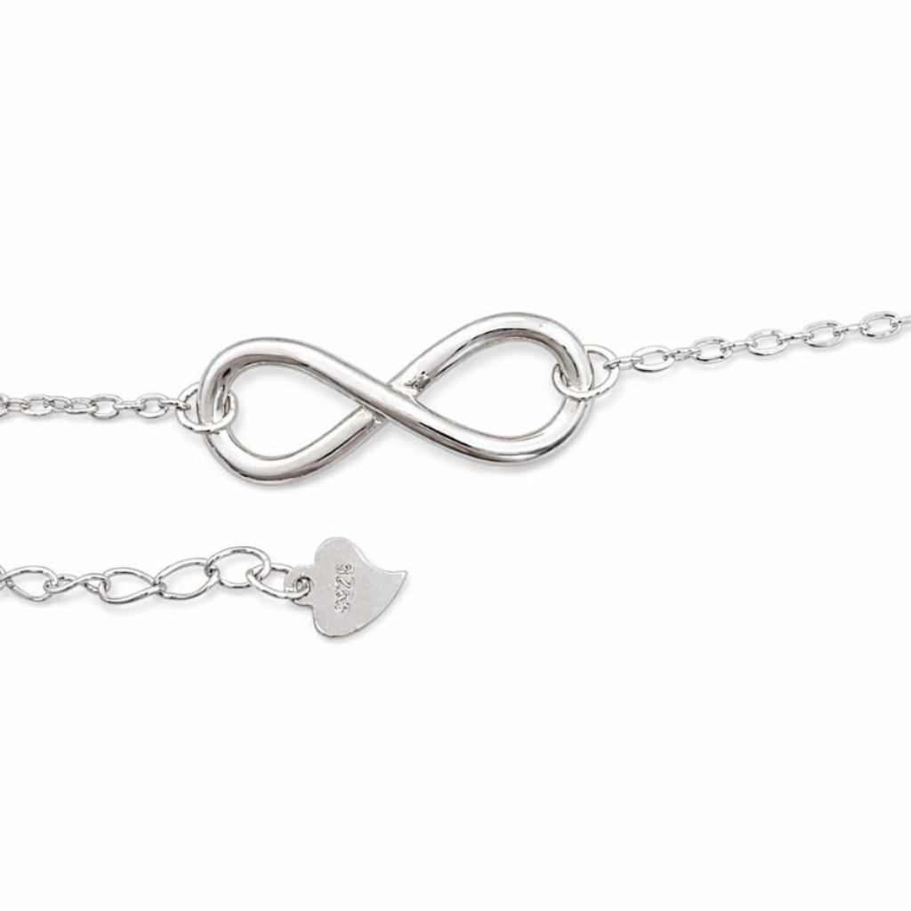 Sleek Minimalist Infinity Bracelet